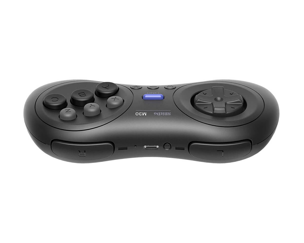 8Bitdo M30 Bluetooth Gamepad Black - MaxGaming.com