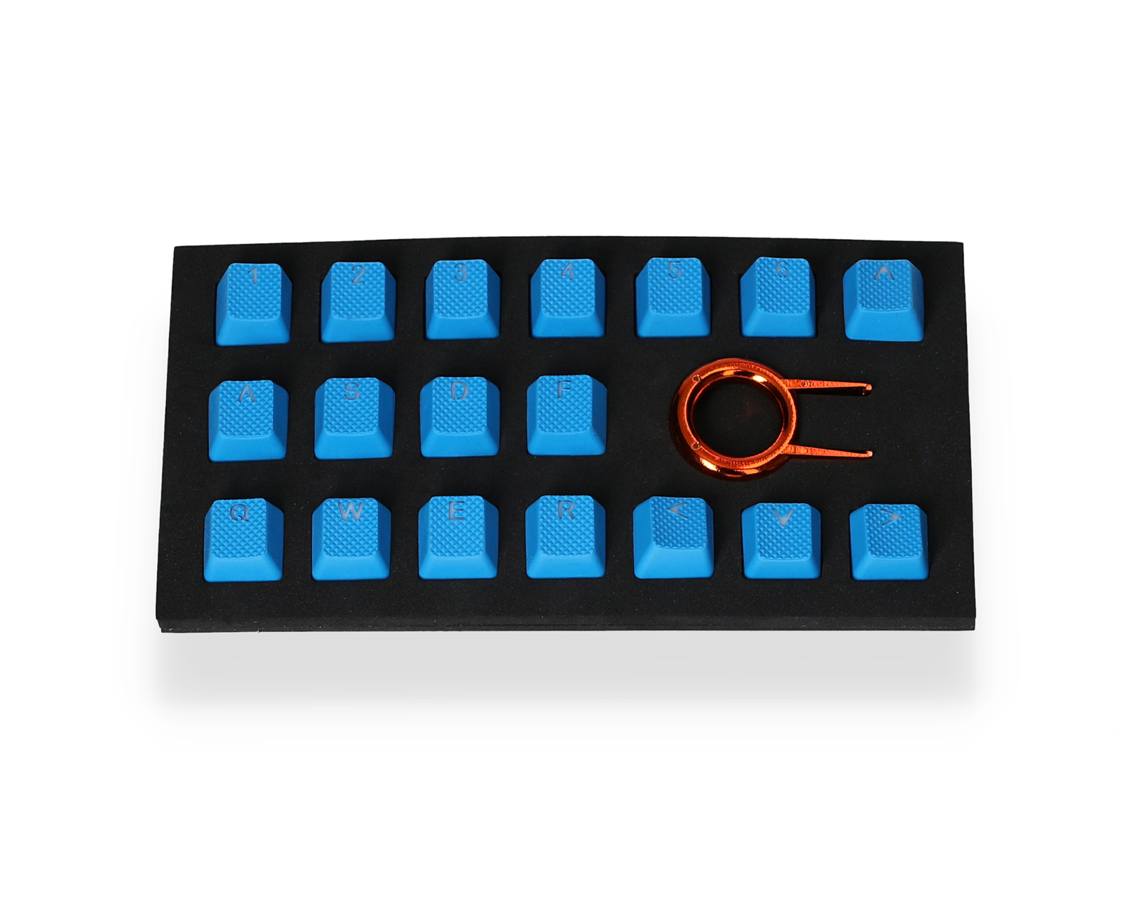 rubber doubleshot backlit keycaps