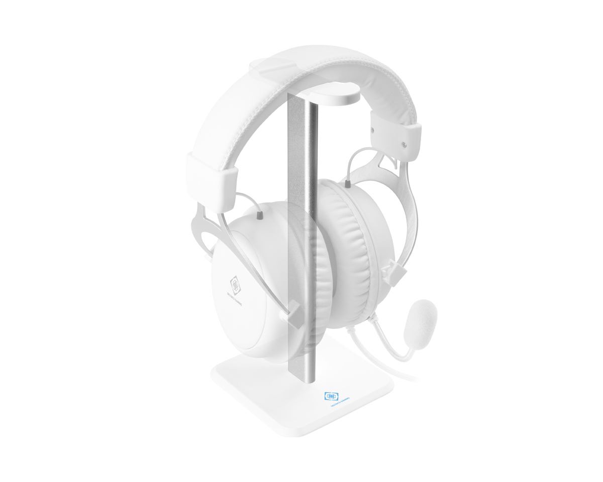 White discount headset stand