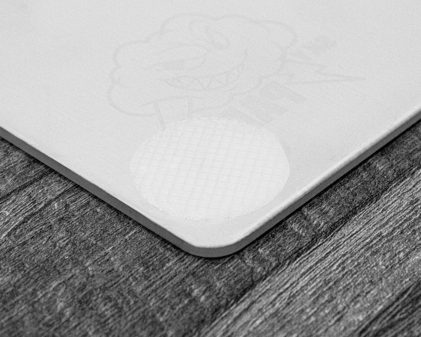 Skypad Glass 3.0 - XL (White - Cloud Logo) - Mousepad - MaxGaming.com