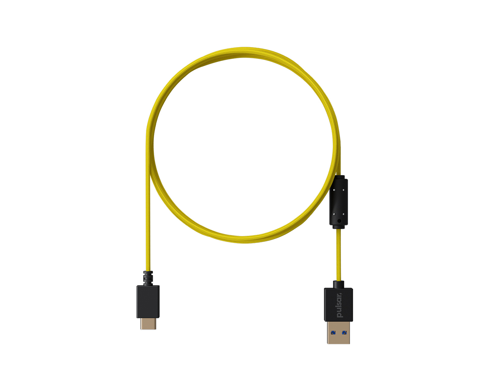 Pulsar USB-C Paracord - Yellow - MaxGaming.com