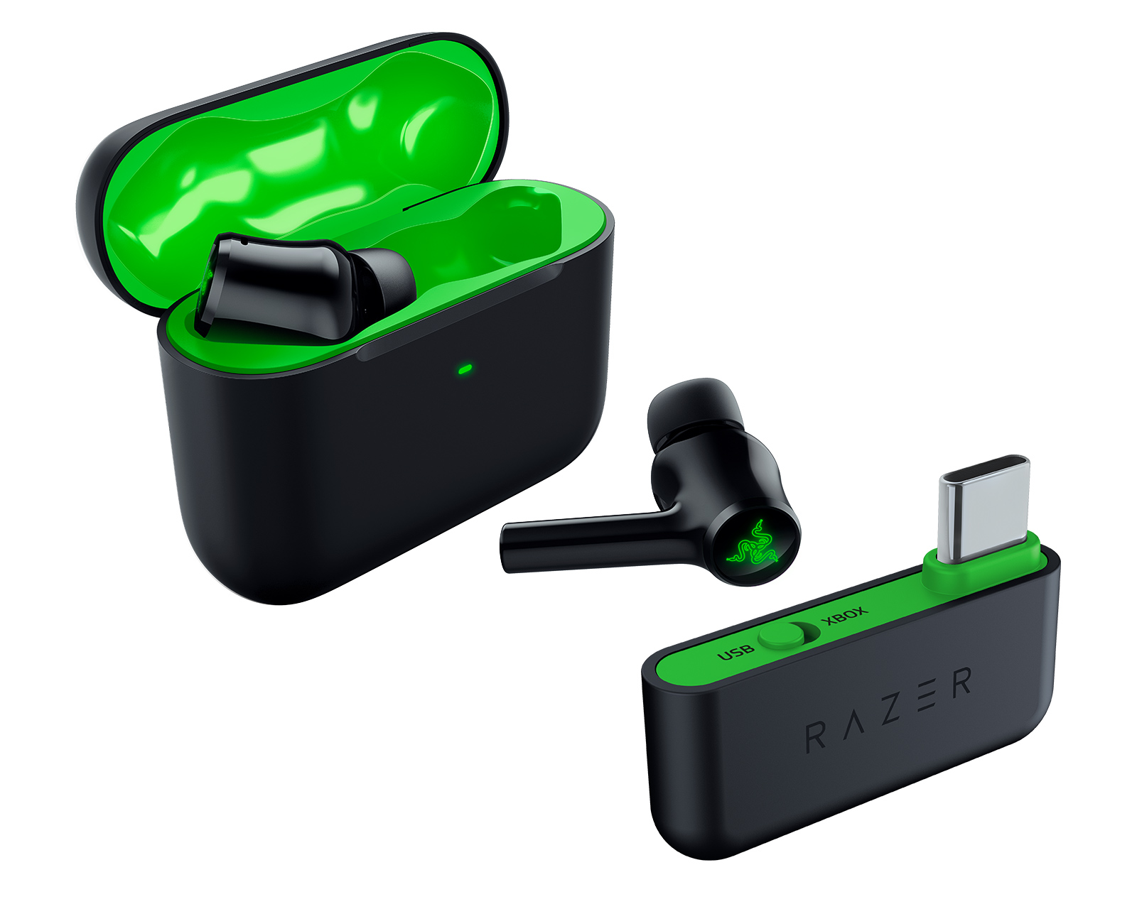 Razer Hammerhead HyperSpeed Wireless Gaming Earbuds - Xbox Licensed