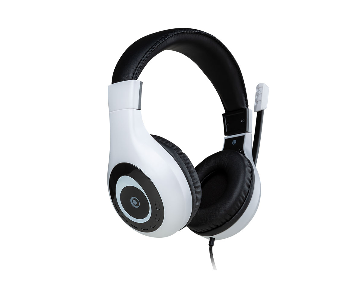 - Bigben for Stereo PS4/PS5 Headset White Gaming V1 Headset -