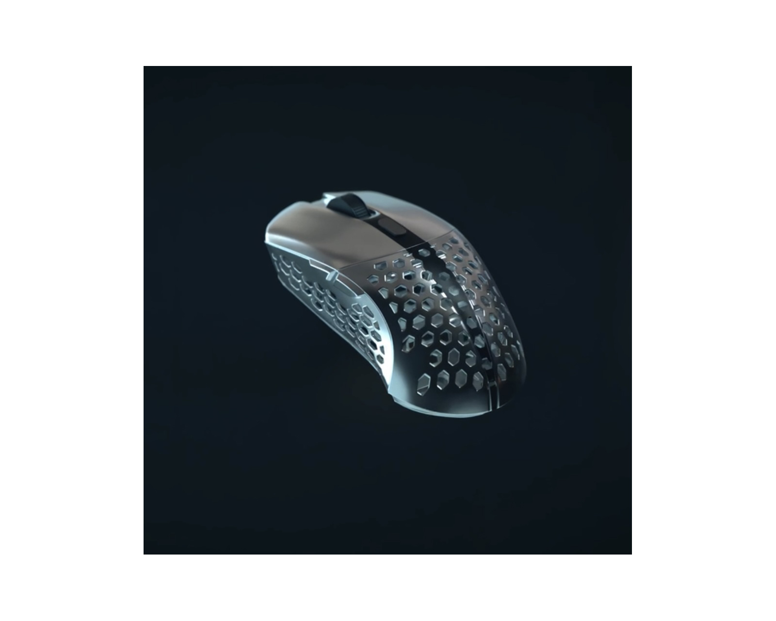 Infinity Hump Pro - Claw Shape Hump for FinalMouse Starlight - Silver/Black  - M