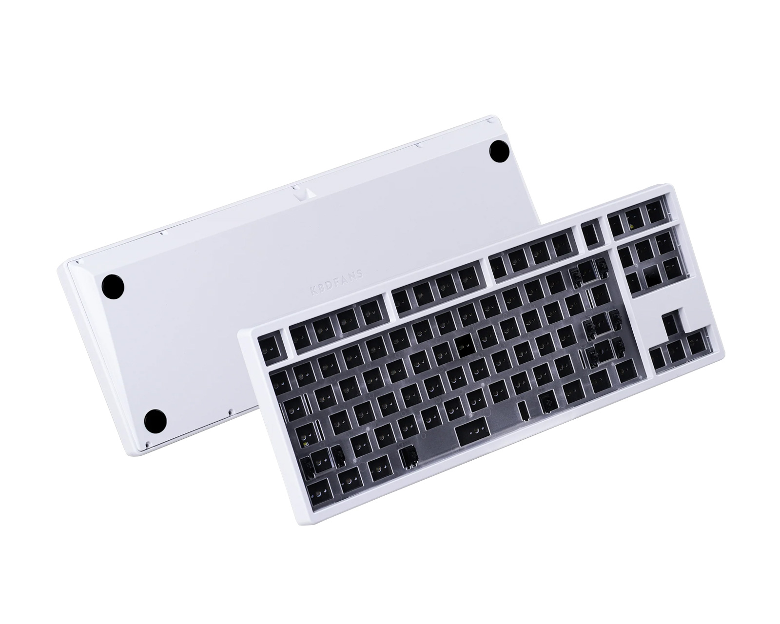 KBDfans Tiger 80 Lite ISO - White - MaxGaming.com