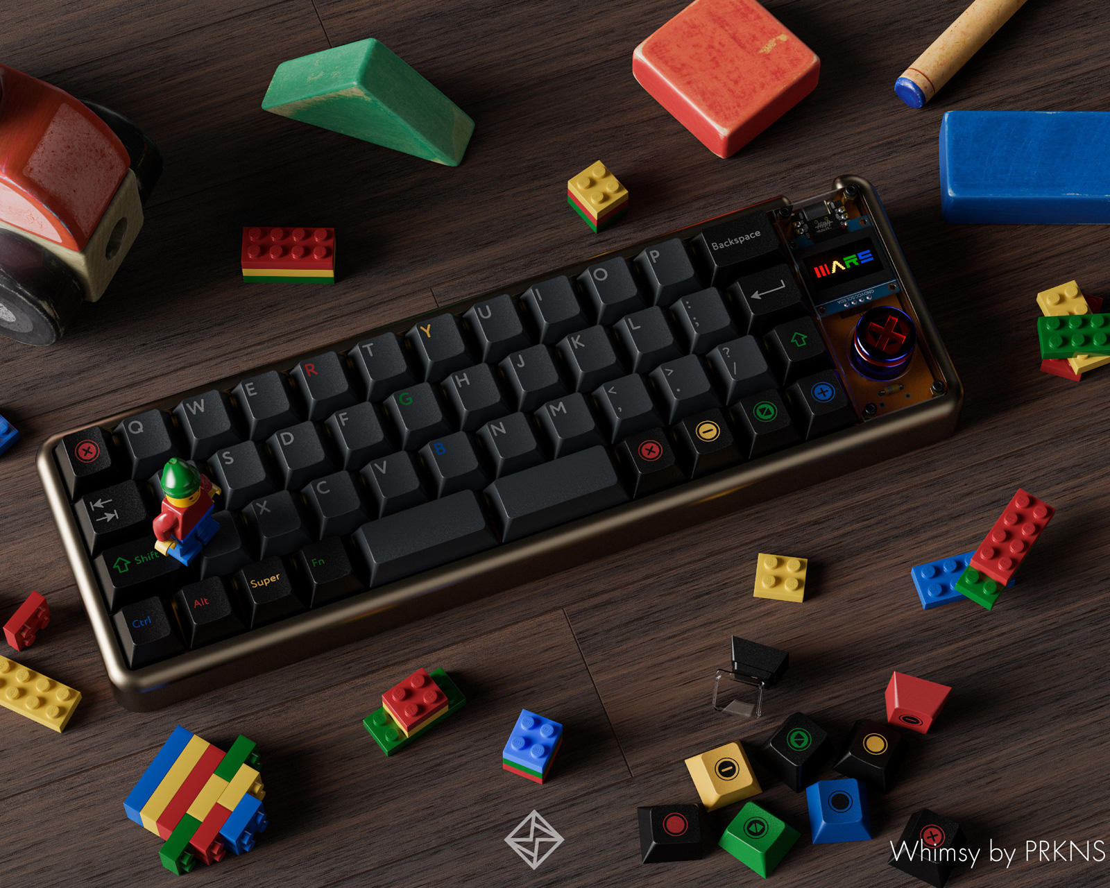 KBDfans PBTfans Retro Dark Lights - Base Kit - MaxGaming.com