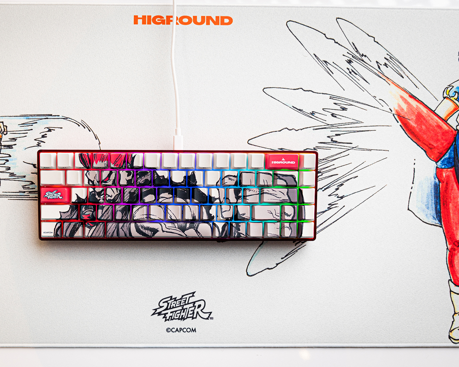 Street fighter x factory Higround mousepad