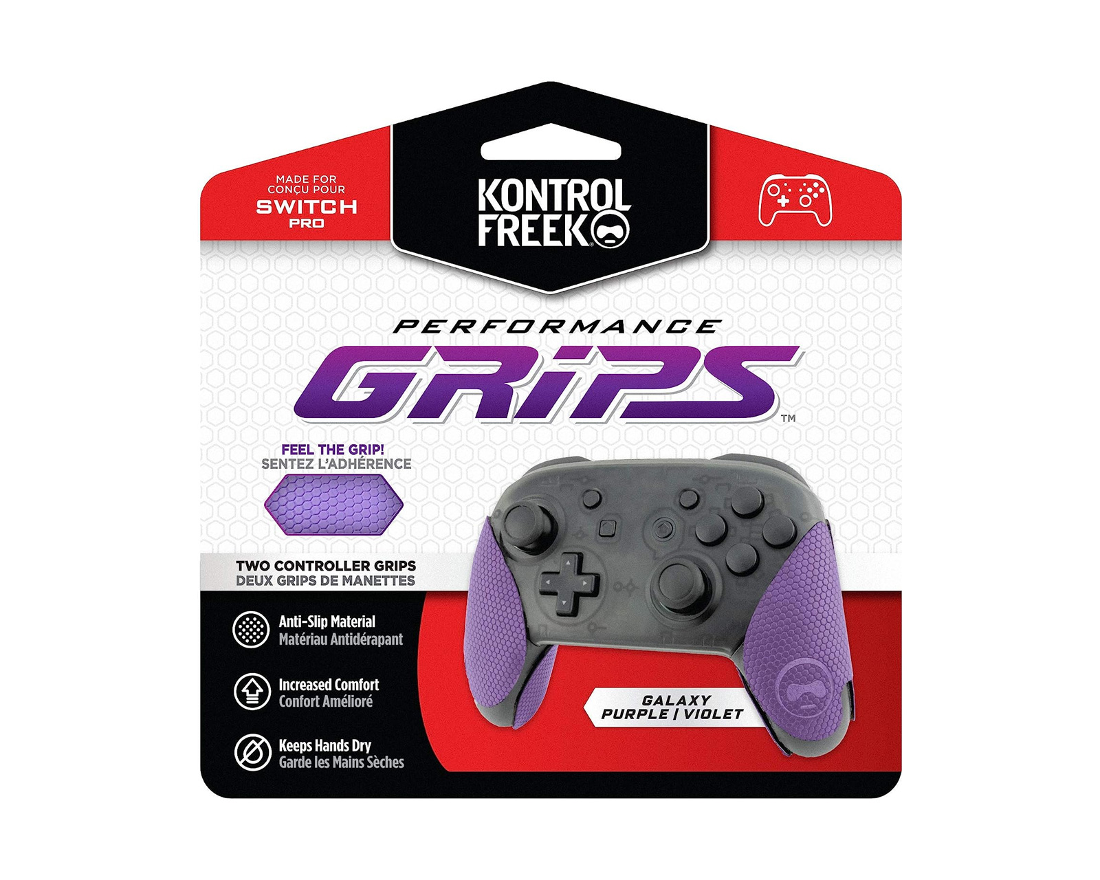 Nintendo hot Switch Purple Pro Controller