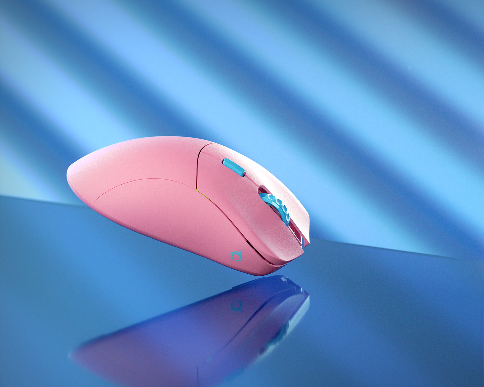 Glorious Model D PRO Wireless Gaming Mouse - Flamingo - Forge