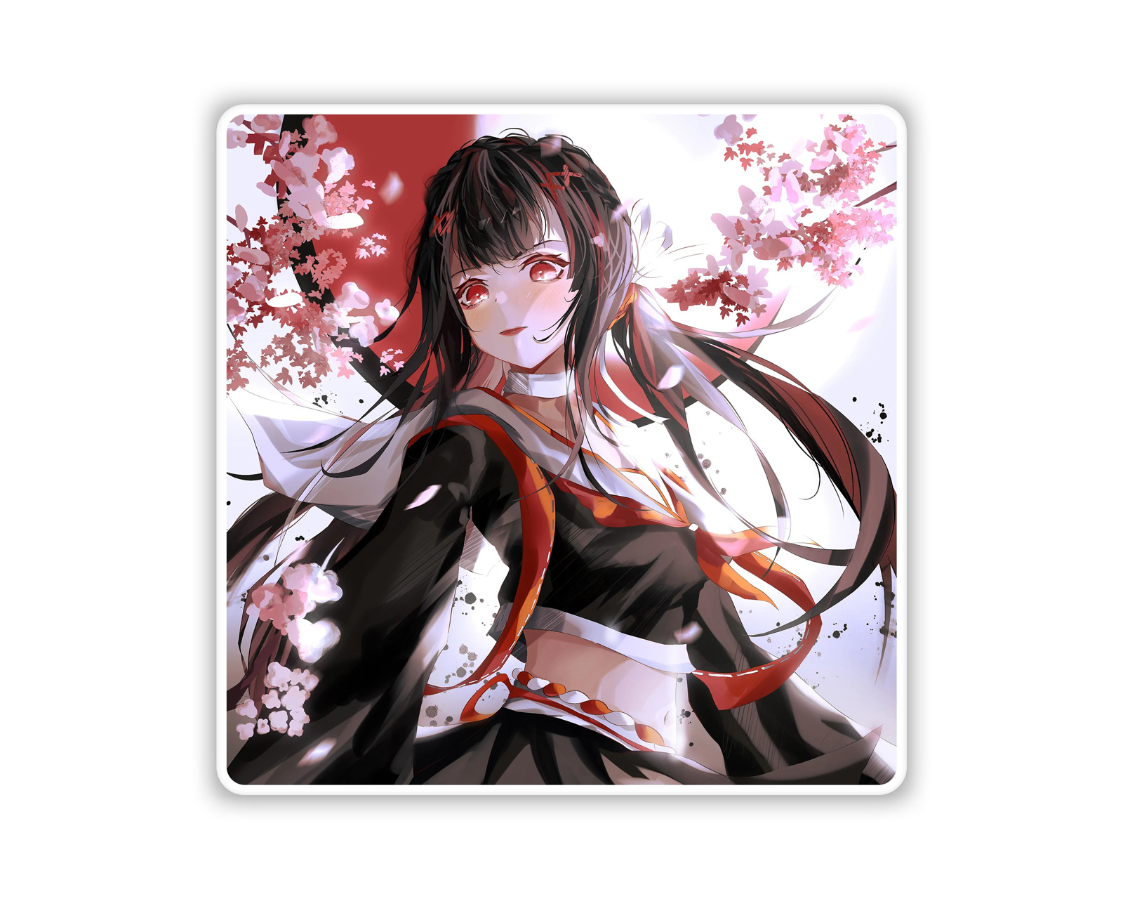 Octa Keys Tenshi Graphic Gaming Mousepad - White - MaxGaming.com