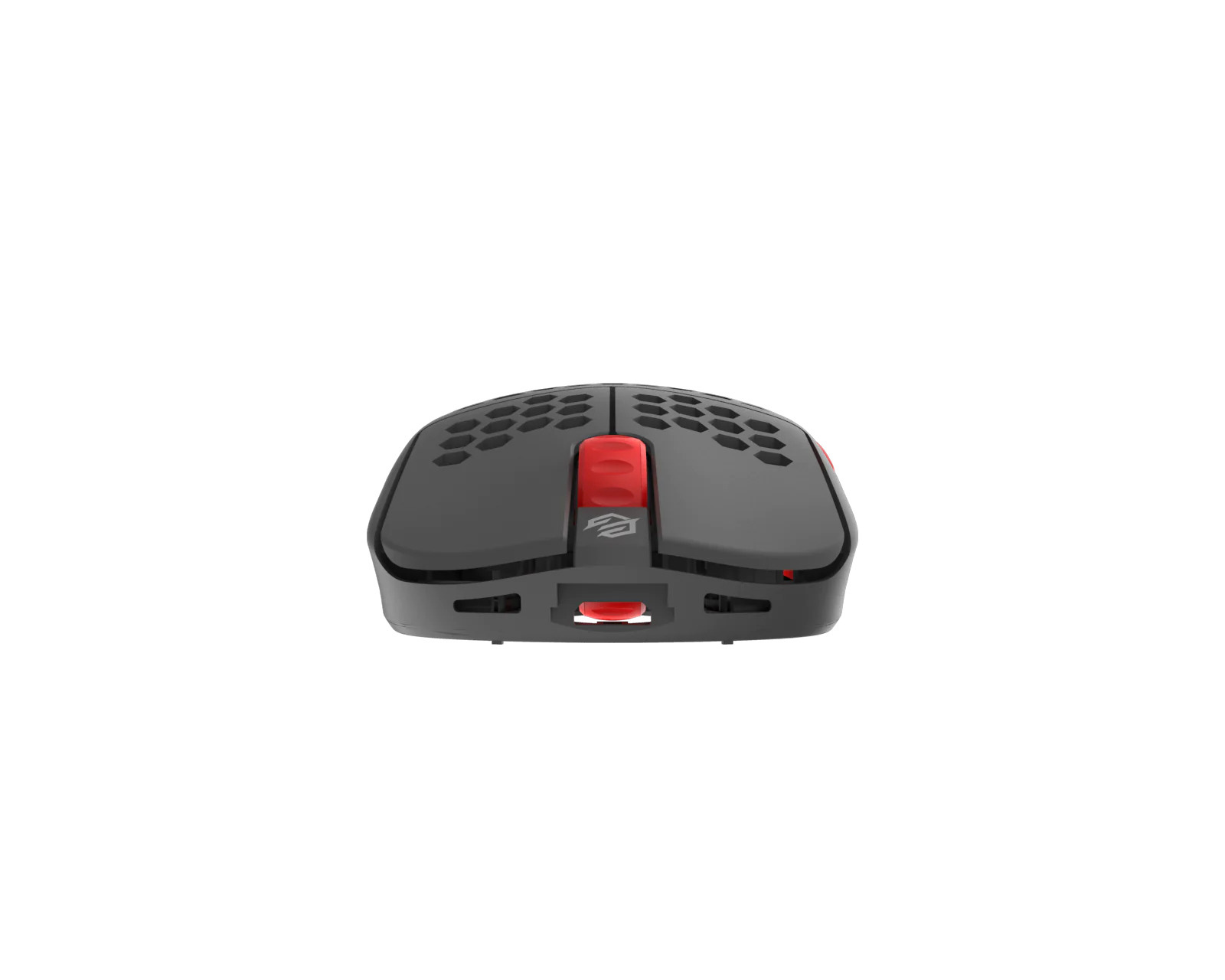 G-Wolves HSK Pro 4K Wireless Mouse Fingertip - Gray/Red