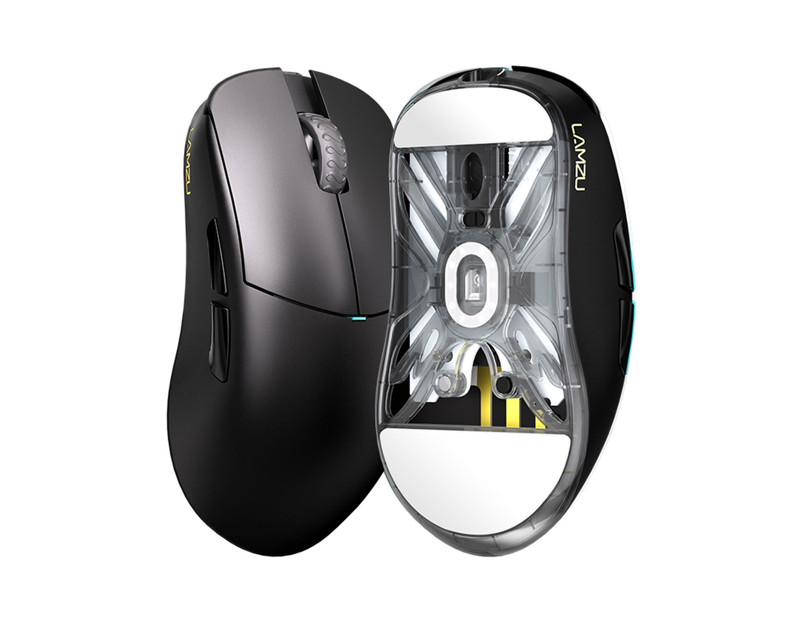 Lamzu Atlantis OG V2 4K Wireless Superlight Gaming Mouse - Charcoal Black