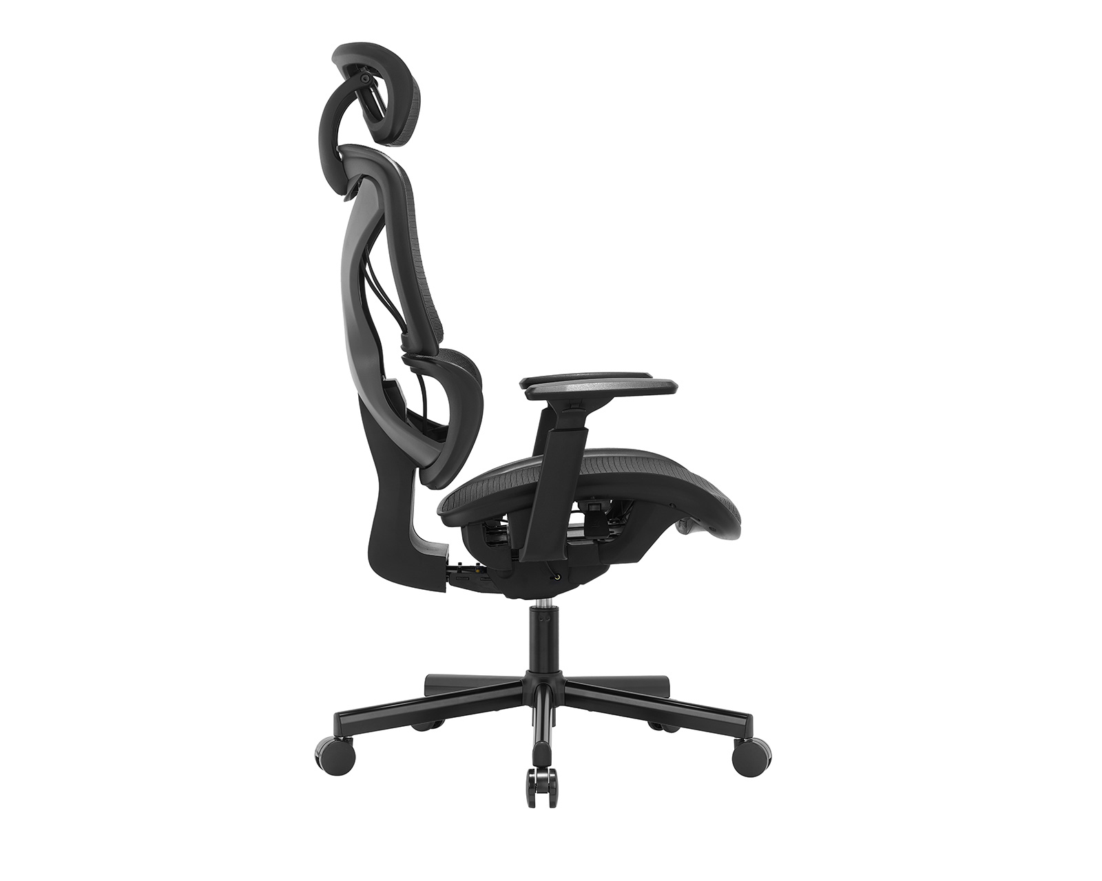 MaxMount SpineX Ergonomic Office Chair - Black - MaxGaming.com