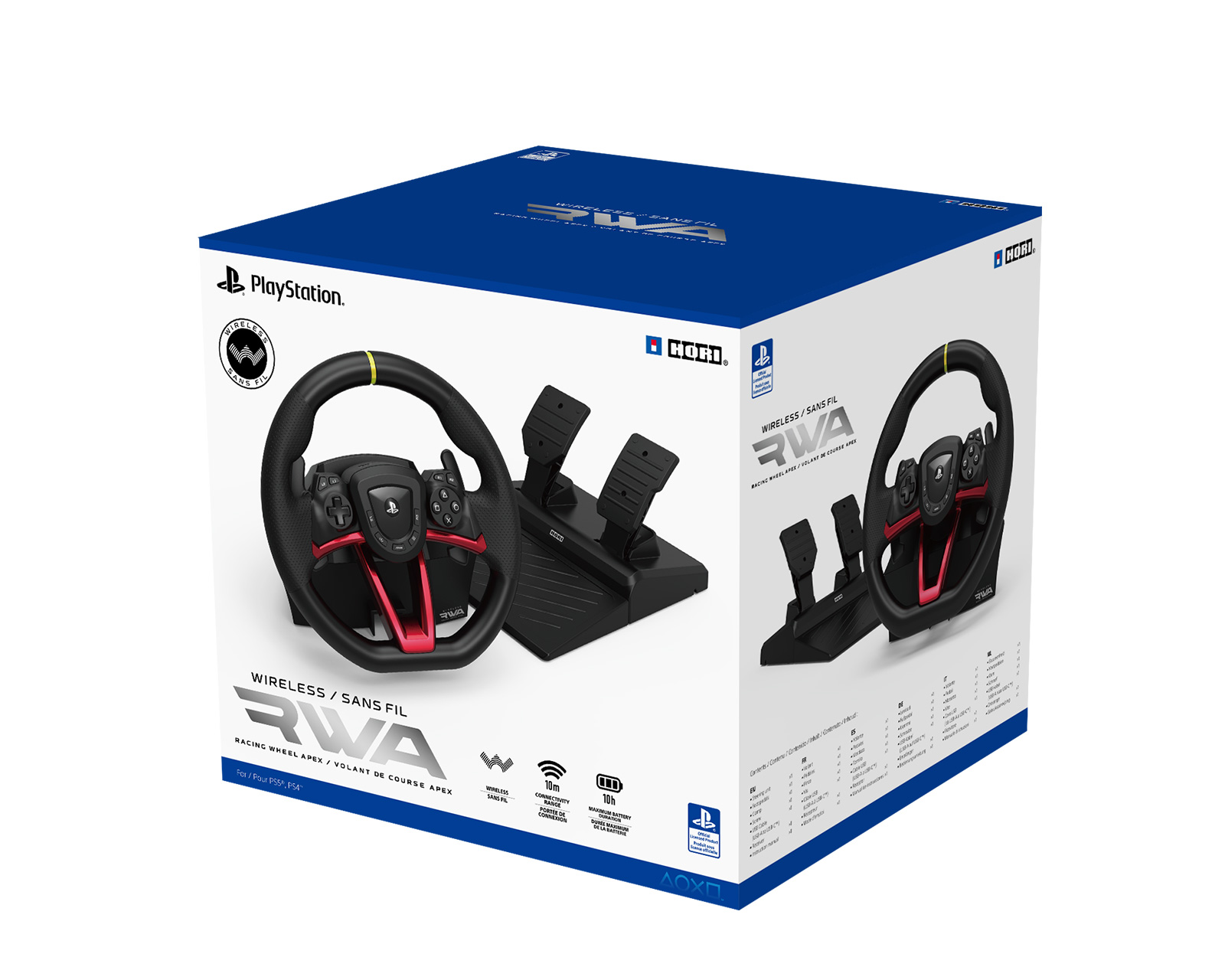 Hori apex racing online wheel for ps4/ps5