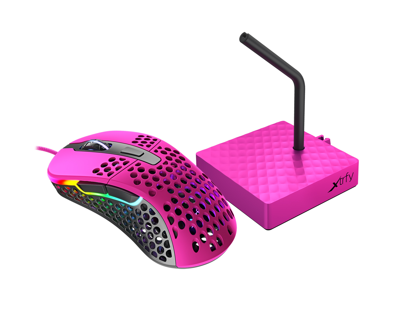 benq mouse bungee pink